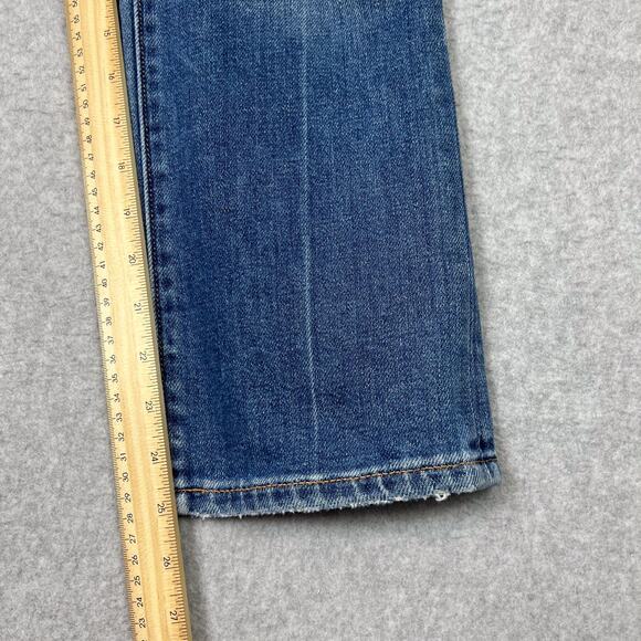 Hatch Maternity Over Belly Straight Leg Jeans Size 25 - Picture 14 of 15